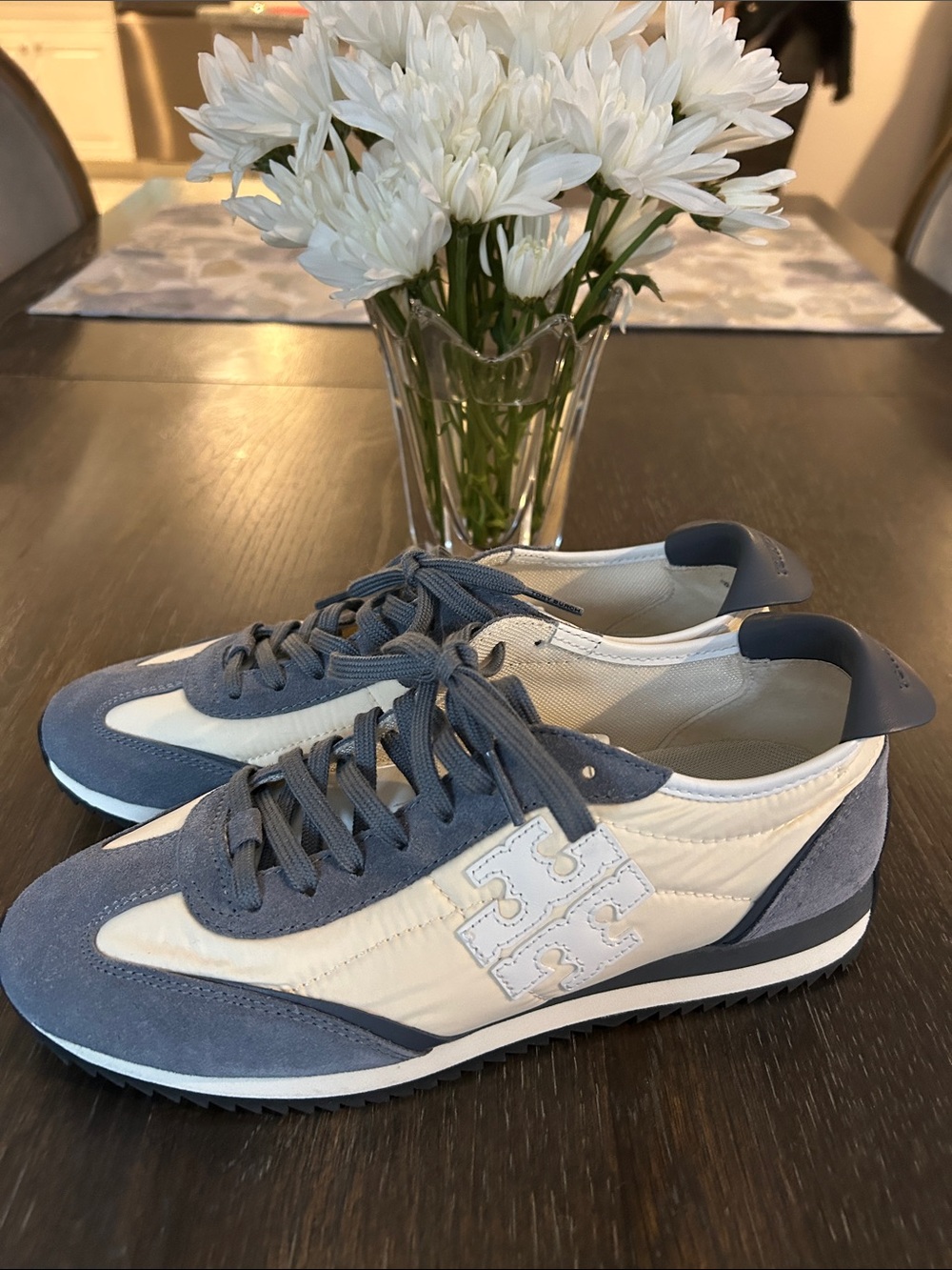 Tory Burch Vintage Sneaker 2.0 - Ivory/White